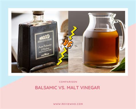 difference between balsamic and malt vinegar